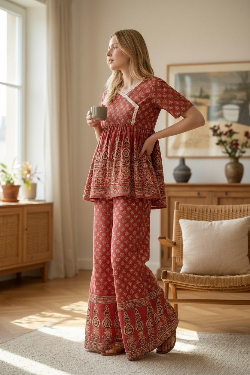 Ajrakh co-ord set